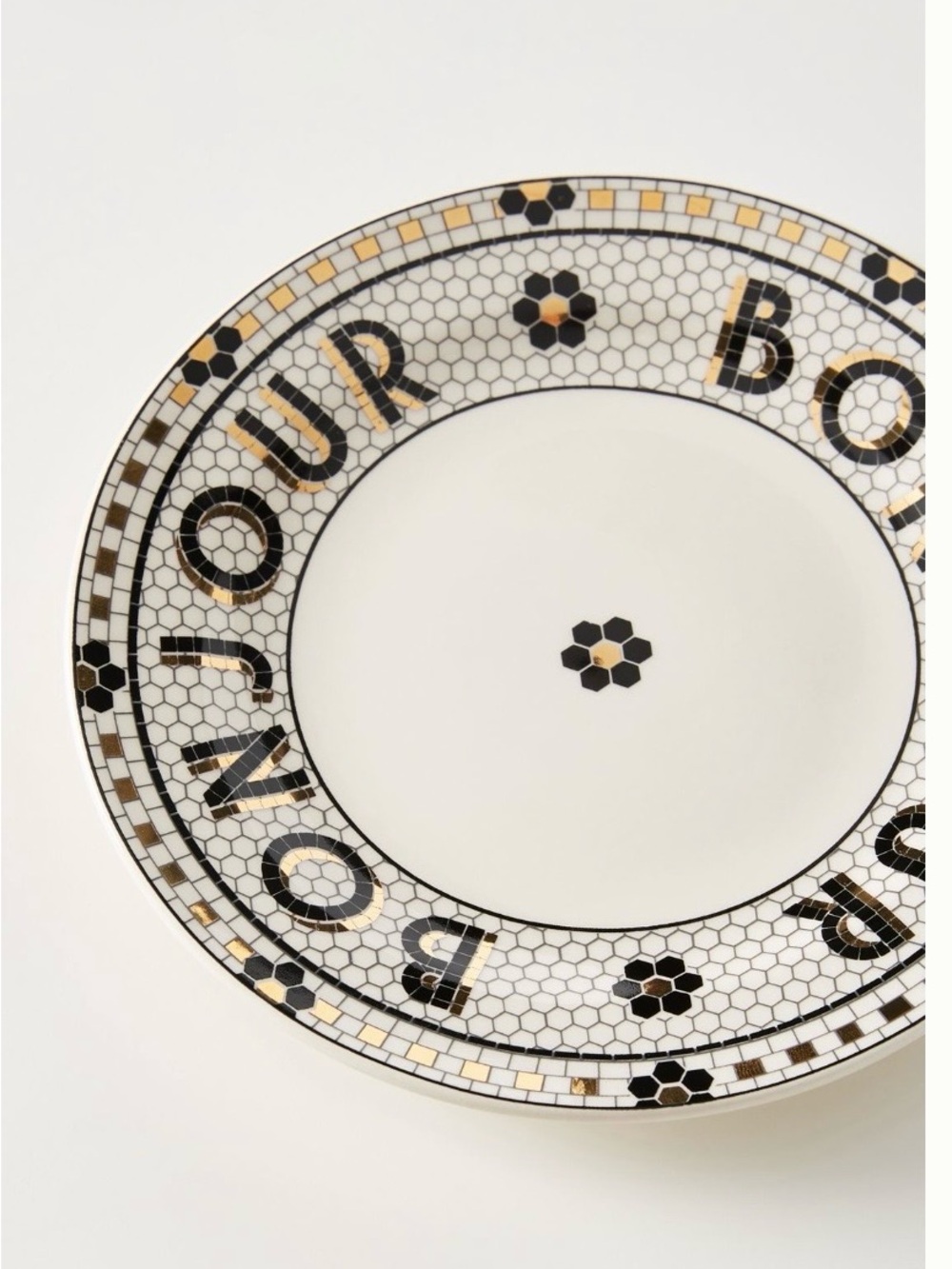 NWT Anthropologie Bistro Tile Bread Plates (set of 4) - Picture 2 of 14